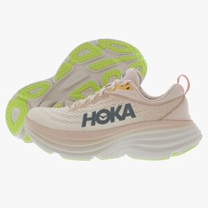 Cream Hoka Bondi 8 Size 9.5